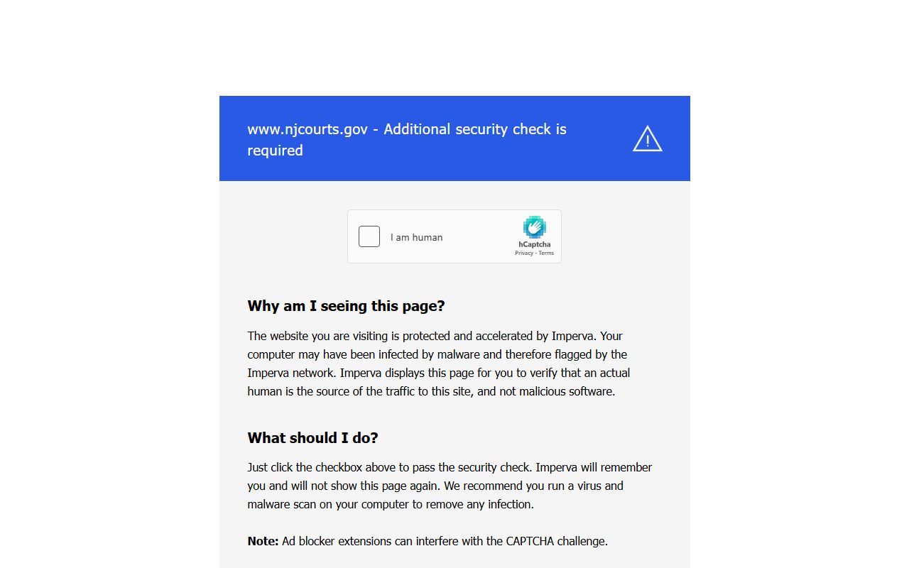 Hunterdon County Sheriff website for booking release records